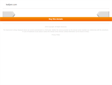 Tablet Screenshot of leafpen.com